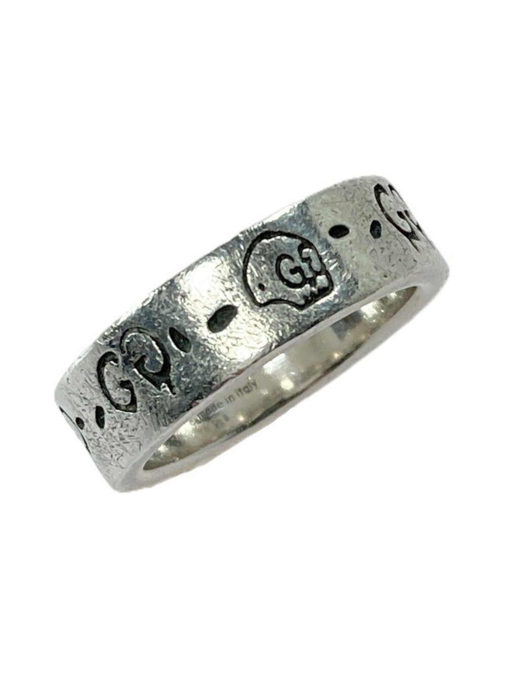 Gucci Ghost Ring Silver Skull